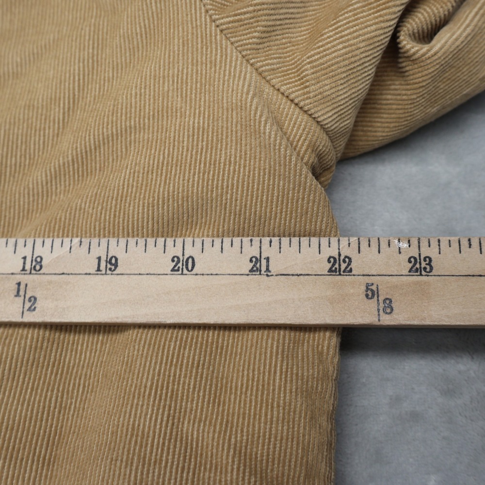 Levi's  Trucker Jacket Mens Medium Beige Corduroy Sherpa Lined Rugged‎ Full Zip - Picture 14 of 16
